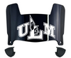 Louisiana Monroe Warhawks Mini Football Helmet Visor Shield w/ Clips - PICK VISOR & LOGO COLOR