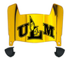 Louisiana Monroe Warhawks Mini Football Helmet Visor Shield w/ Clips - PICK VISOR & LOGO COLOR