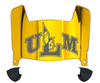 Louisiana Monroe Warhawks Mini Football Helmet Visor Shield w/ Clips - PICK VISOR & LOGO COLOR