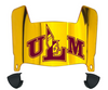 Louisiana Monroe Warhawks Mini Football Helmet Visor Shield w/ Clips - PICK VISOR & LOGO COLOR