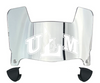 Louisiana Monroe Warhawks Mini Football Helmet Visor Shield w/ Clips - PICK VISOR & LOGO COLOR