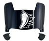 Louisiana Rajin Cajuns Mini Football Helmet Visor Shield w/ Clips - PICK VISOR & LOGO COLOR - SportsJewelryProShop
