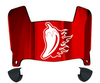 Louisiana Rajin Cajuns Mini Football Helmet Visor Shield w/ Clips - PICK VISOR & LOGO COLOR - SportsJewelryProShop