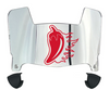 Louisiana Rajin Cajuns Mini Football Helmet Visor Shield w/ Clips - PICK VISOR & LOGO COLOR - SportsJewelryProShop