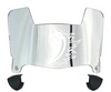 Louisiana Rajin Cajuns Mini Football Helmet Visor Shield w/ Clips - PICK VISOR & LOGO COLOR - SportsJewelryProShop