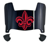 Louisiana Rajin Cajuns Mini Football Helmet Visor Shield w/ Clips - PICK VISOR & LOGO COLOR - SportsJewelryProShop