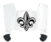 Louisiana Rajin Cajuns Mini Football Helmet Visor Shield w/ Clips - PICK VISOR & LOGO COLOR - SportsJewelryProShop