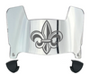 Louisiana Rajin Cajuns Mini Football Helmet Visor Shield w/ Clips - PICK VISOR & LOGO COLOR - SportsJewelryProShop