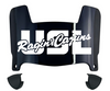 Louisiana Rajin Cajuns Mini Football Helmet Visor Shield w/ Clips - PICK VISOR & LOGO COLOR - SportsJewelryProShop
