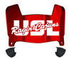 Louisiana Rajin Cajuns Mini Football Helmet Visor Shield w/ Clips - PICK VISOR & LOGO COLOR - SportsJewelryProShop