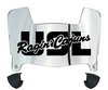 Louisiana Rajin Cajuns Mini Football Helmet Visor Shield w/ Clips - PICK VISOR & LOGO COLOR - SportsJewelryProShop