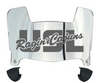 Louisiana Rajin Cajuns Mini Football Helmet Visor Shield w/ Clips - PICK VISOR & LOGO COLOR - SportsJewelryProShop