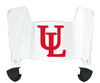 Louisiana Rajin Cajuns Mini Football Helmet Visor Shield w/ Clips - PICK VISOR & LOGO COLOR - SportsJewelryProShop