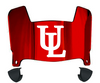 Louisiana Rajin Cajuns Mini Football Helmet Visor Shield w/ Clips - PICK VISOR & LOGO COLOR - SportsJewelryProShop