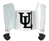Louisiana Rajin Cajuns Mini Football Helmet Visor Shield w/ Clips - PICK VISOR & LOGO COLOR - SportsJewelryProShop