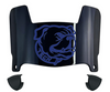 Louisiana Tech Bulldogs Mini Football Helmet Visor Shield w/ Clips - PICK VISOR & LOGO COLOR