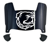 Louisiana Tech Bulldogs Mini Football Helmet Visor Shield w/ Clips - PICK VISOR & LOGO COLOR