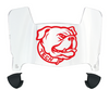 Louisiana Tech Bulldogs Mini Football Helmet Visor Shield w/ Clips - PICK VISOR & LOGO COLOR