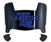Louisiana Tech Bulldogs Mini Football Helmet Visor Shield w/ Clips - PICK VISOR & LOGO COLOR