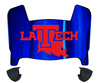 Louisiana Tech Bulldogs Mini Football Helmet Visor Shield w/ Clips - PICK VISOR & LOGO COLOR