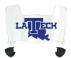 Louisiana Tech Bulldogs Mini Football Helmet Visor Shield w/ Clips - PICK VISOR & LOGO COLOR