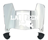 Louisiana Tech Bulldogs Mini Football Helmet Visor Shield w/ Clips - PICK VISOR & LOGO COLOR