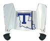 Louisiana Tech Bulldogs Mini Football Helmet Visor Shield w/ Clips - PICK VISOR & LOGO COLOR