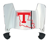 Louisiana Tech Bulldogs Mini Football Helmet Visor Shield w/ Clips - PICK VISOR & LOGO COLOR