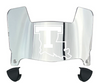 Louisiana Tech Bulldogs Mini Football Helmet Visor Shield w/ Clips - PICK VISOR & LOGO COLOR
