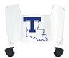 Louisiana Tech Bulldogs Mini Football Helmet Visor Shield w/ Clips - PICK VISOR & LOGO COLOR