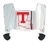 Louisiana Tech Bulldogs Mini Football Helmet Visor Shield w/ Clips - PICK VISOR & LOGO COLOR