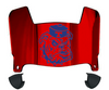 Louisiana Tech Bulldogs Mini Football Helmet Visor Shield w/ Clips - PICK VISOR & LOGO COLOR