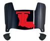 Louisiana Tech Bulldogs Mini Football Helmet Visor Shield w/ Clips - PICK VISOR & LOGO COLOR