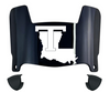 Louisiana Tech Bulldogs Mini Football Helmet Visor Shield w/ Clips - PICK VISOR & LOGO COLOR