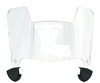 Louisiana Tech Bulldogs Mini Football Helmet Visor Shield w/ Clips - PICK VISOR & LOGO COLOR