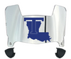 Louisiana Tech Bulldogs Mini Football Helmet Visor Shield w/ Clips - PICK VISOR & LOGO COLOR