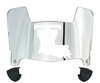 Louisiana Tech Bulldogs Mini Football Helmet Visor Shield w/ Clips - PICK VISOR & LOGO COLOR