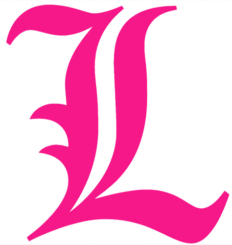 Louisville Cardinals Hot Pink Alternate L Logo Premium DieCut Vinyl Decal PICK SIZE