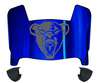 Maine Black Bears Mini Football Helmet Visor Shield w/ Clips - PICK VISOR & LOGO COLOR