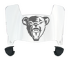 Maine Black Bears Mini Football Helmet Visor Shield w/ Clips - PICK VISOR & LOGO COLOR