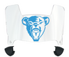 Maine Black Bears Mini Football Helmet Visor Shield w/ Clips - PICK VISOR & LOGO COLOR
