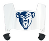 Maine Black Bears Mini Football Helmet Visor Shield w/ Clips - PICK VISOR & LOGO COLOR