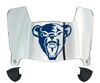 Maine Black Bears Mini Football Helmet Visor Shield w/ Clips - PICK VISOR & LOGO COLOR