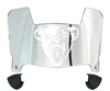 Maine Black Bears Mini Football Helmet Visor Shield w/ Clips - PICK VISOR & LOGO COLOR