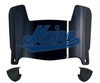Maine Black Bears Mini Football Helmet Visor Shield w/ Clips - PICK VISOR & LOGO COLOR