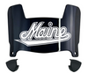 Maine Black Bears Mini Football Helmet Visor Shield w/ Clips - PICK VISOR & LOGO COLOR