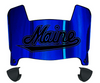 Maine Black Bears Mini Football Helmet Visor Shield w/ Clips - PICK VISOR & LOGO COLOR
