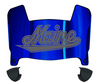 Maine Black Bears Mini Football Helmet Visor Shield w/ Clips - PICK VISOR & LOGO COLOR