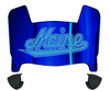 Maine Black Bears Mini Football Helmet Visor Shield w/ Clips - PICK VISOR & LOGO COLOR