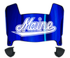 Maine Black Bears Mini Football Helmet Visor Shield w/ Clips - PICK VISOR & LOGO COLOR